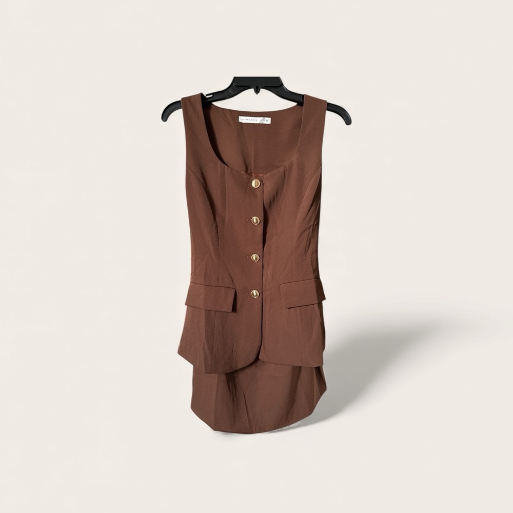 Altar'd State *NWT* XXS 2-Piece Outfit Chocolate